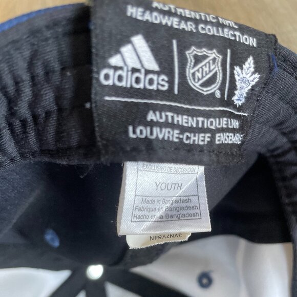 Toronto Maple Leafs Adidas Ball Cap Youth - Picture 5 of 6